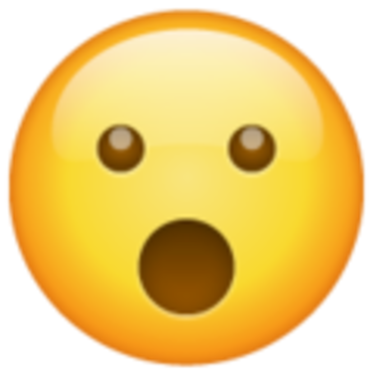 Emoji con cara de sorpresa