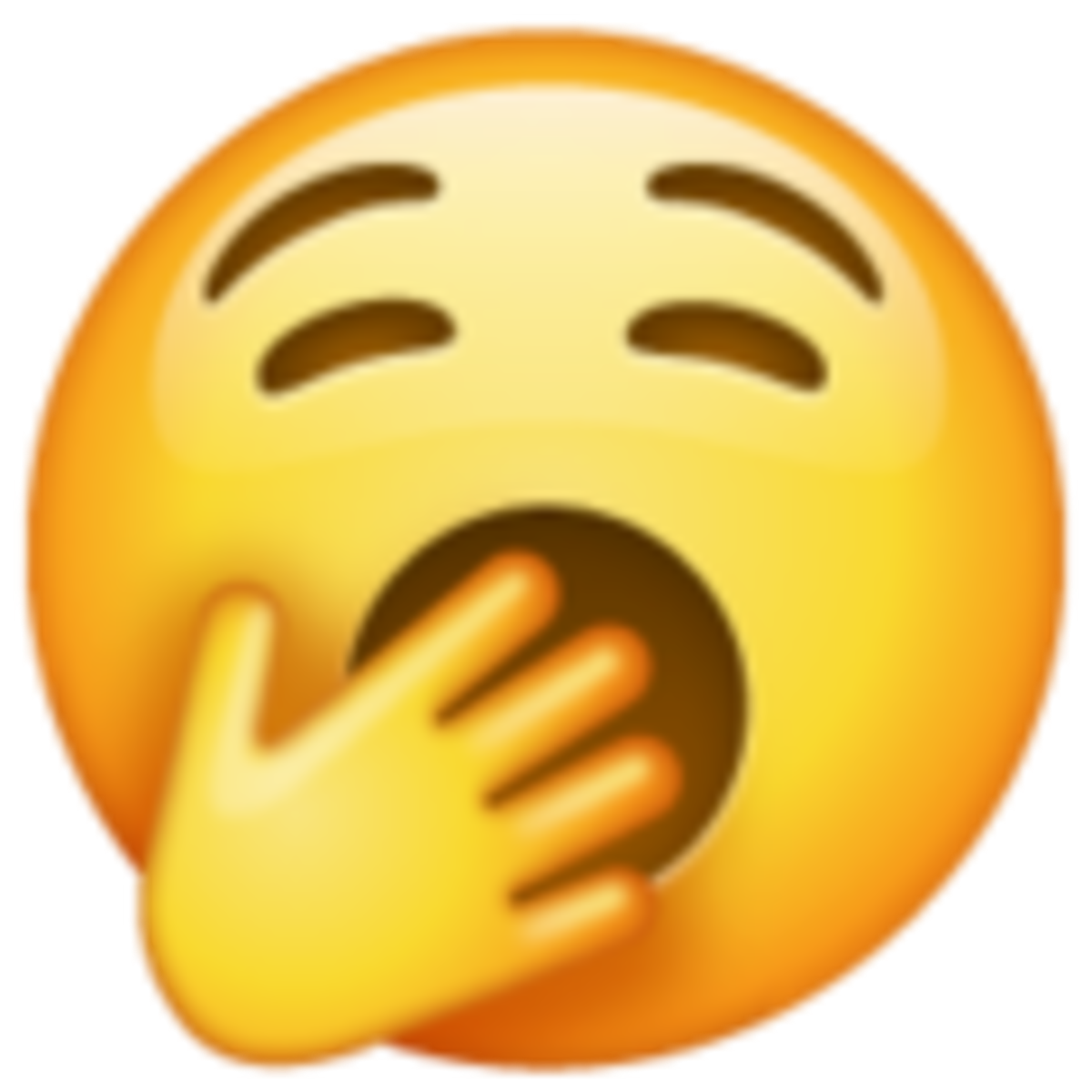 Emoji de bostezo