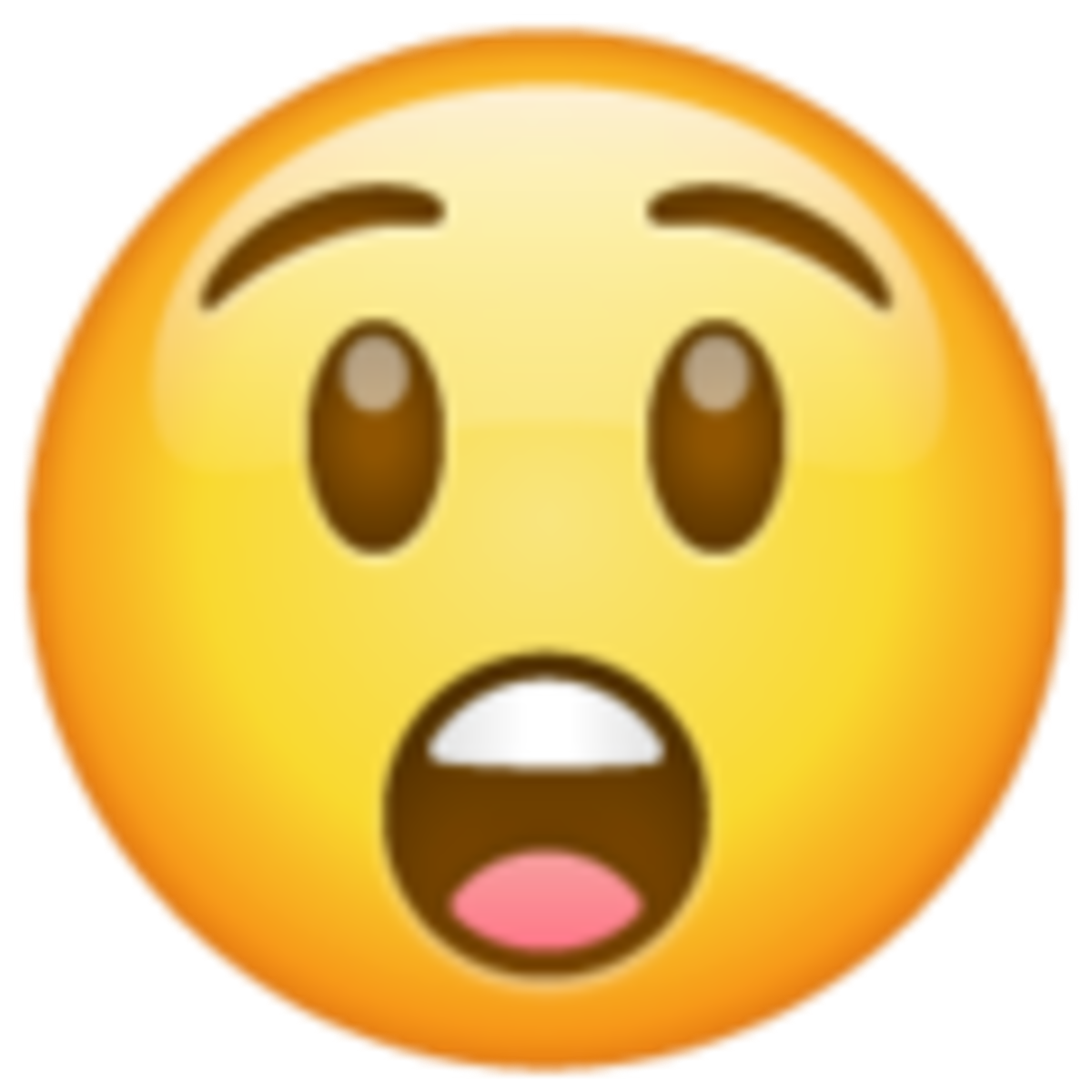 Emoji de cara de asombro