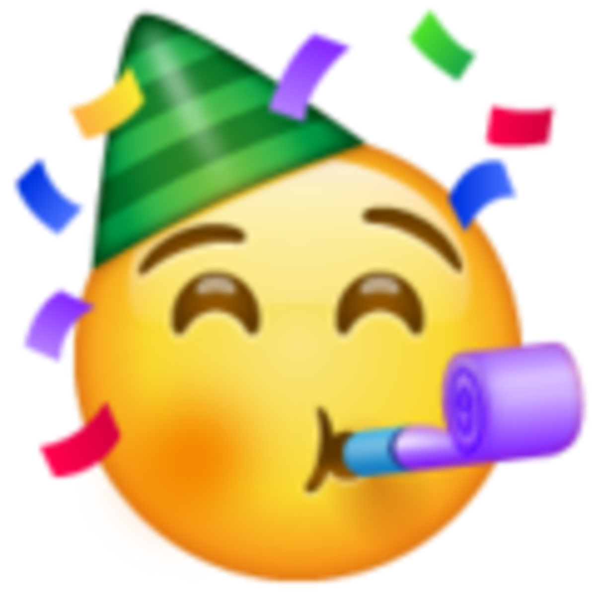 Emoji de fiesta 1f973