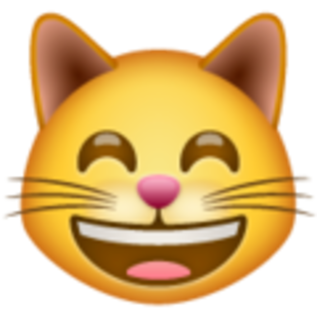 Emoji de gato sonriente