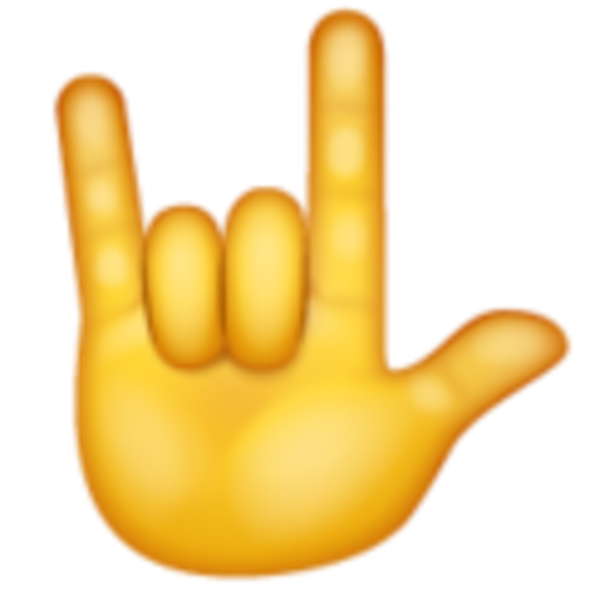 Emoji gesto te quiero