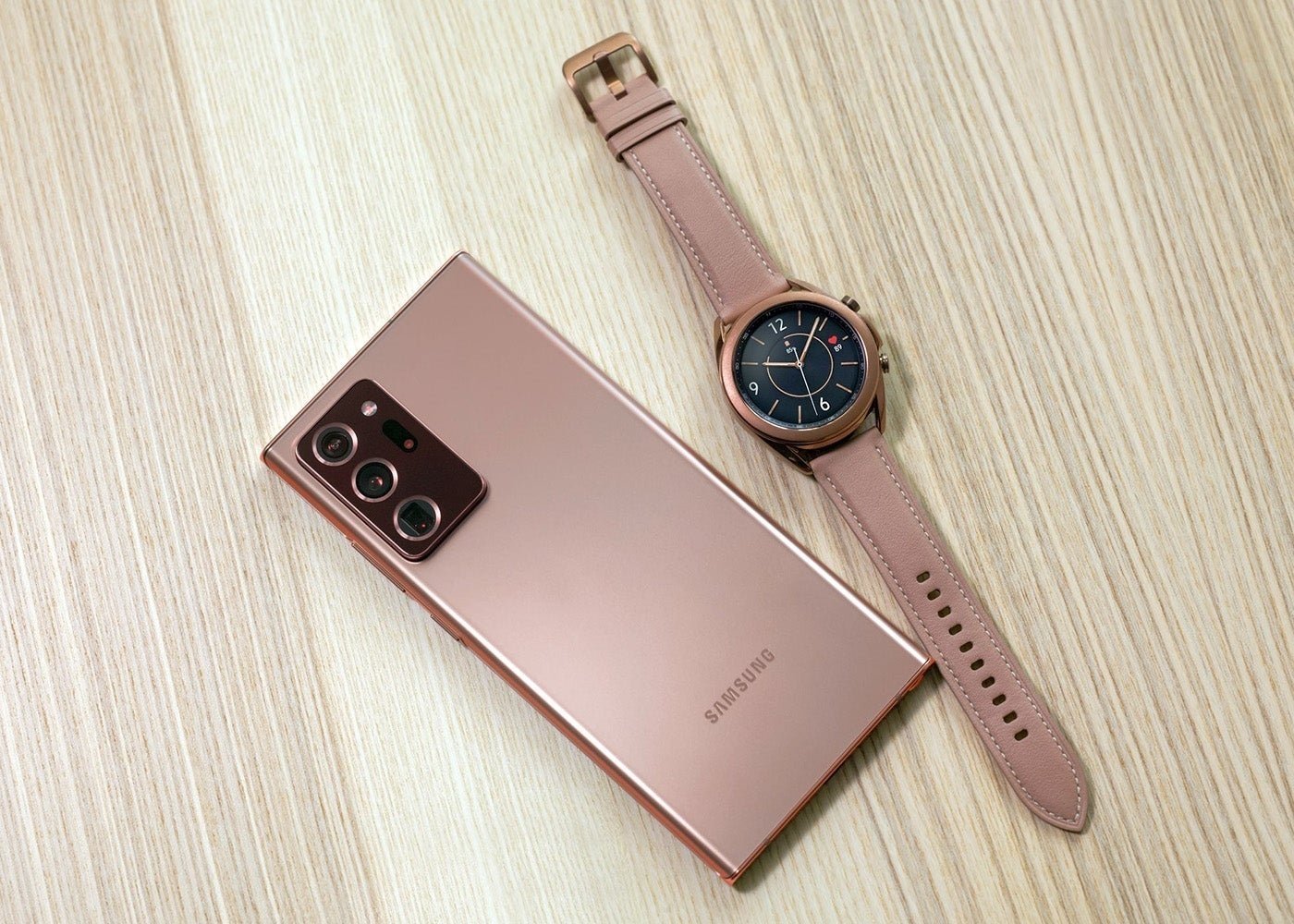Galaxy Note20 Ultra y Galaxy Watch3
