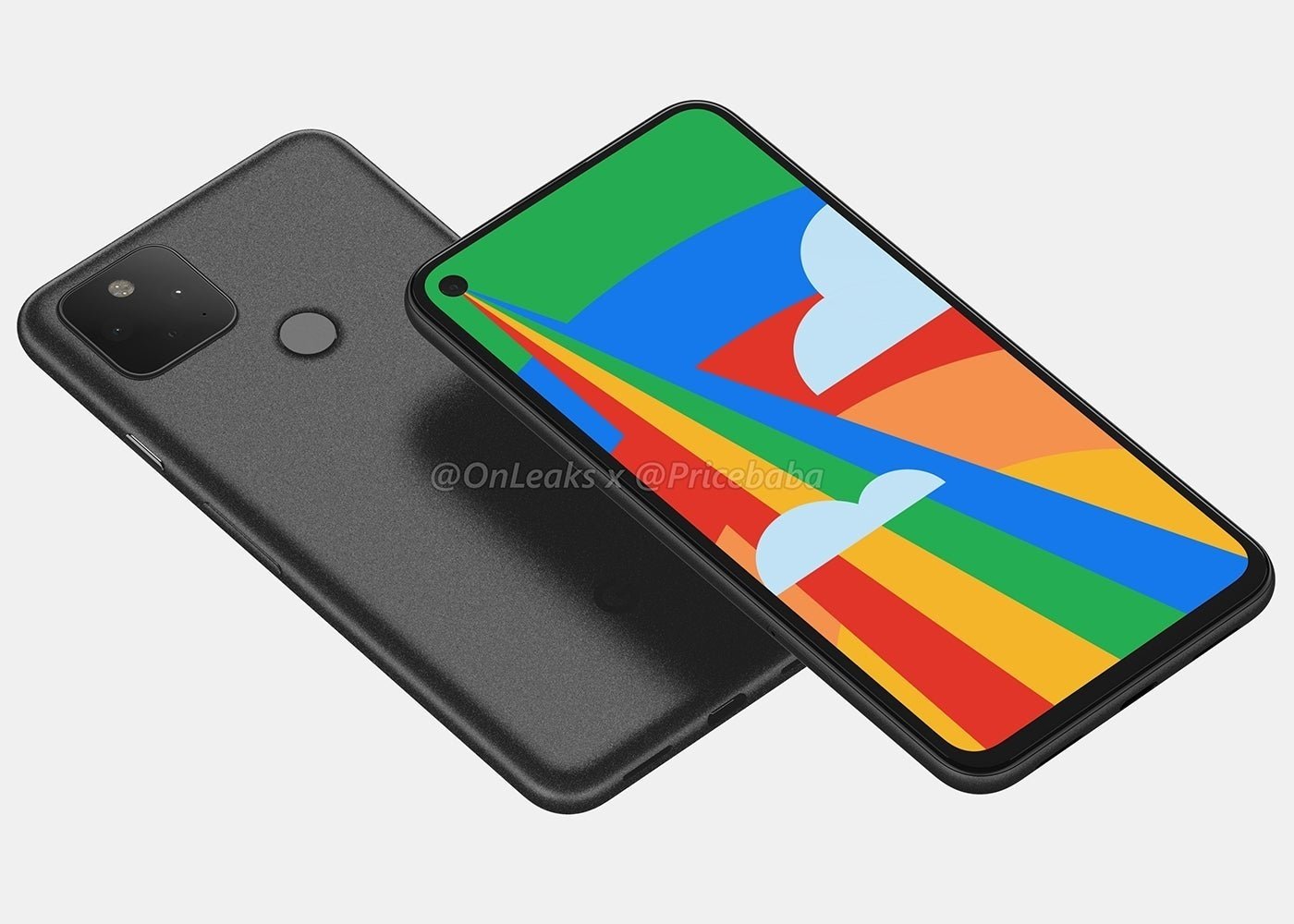 Google Pixel 5, diseño