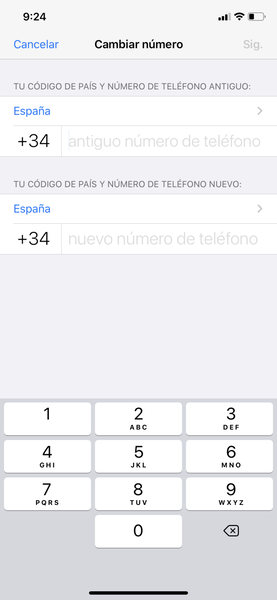 cambiar whatsapp