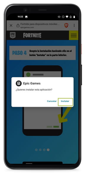 Cómo descargar Fortnite en Android fuera de Google Play