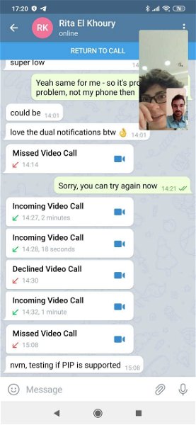 Telegram se pone por fin a la altura de WhatsApp: llegan las videollamadas