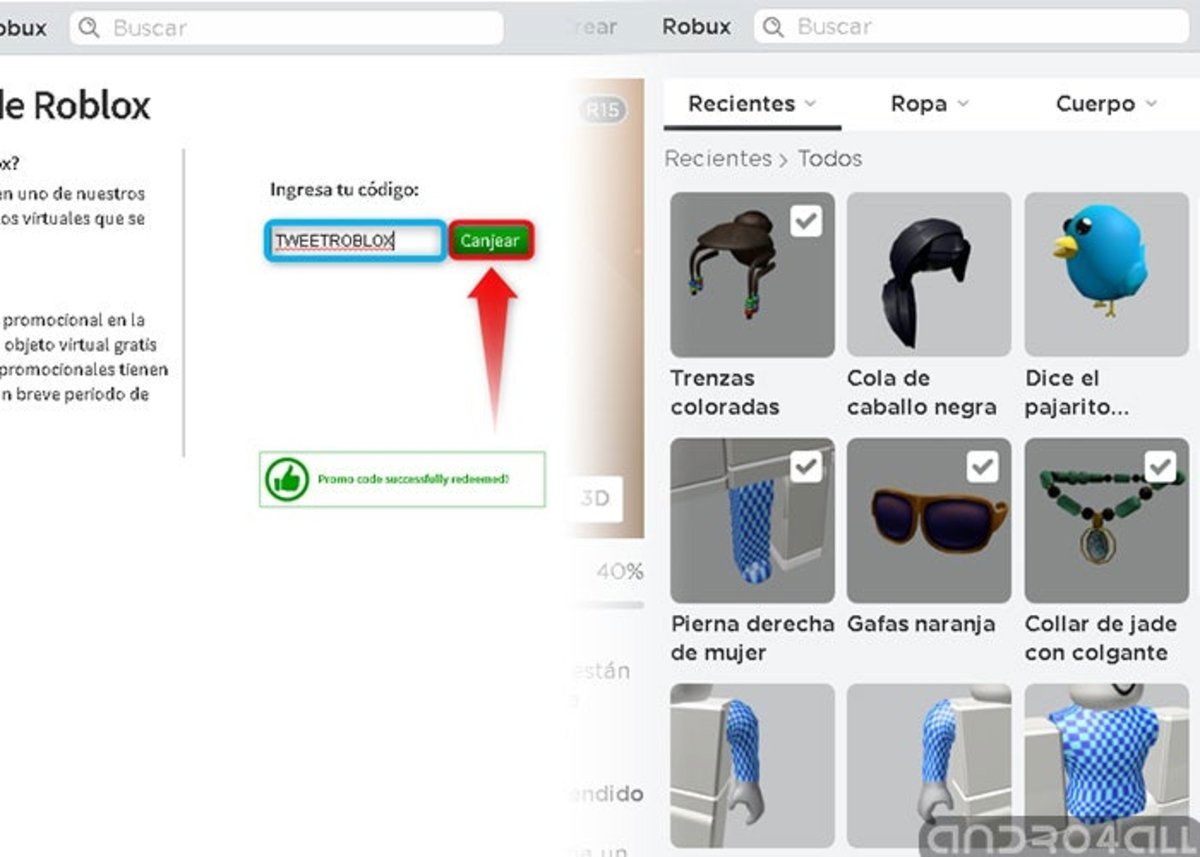 C mo conseguir ropa gratis en Roblox 2023