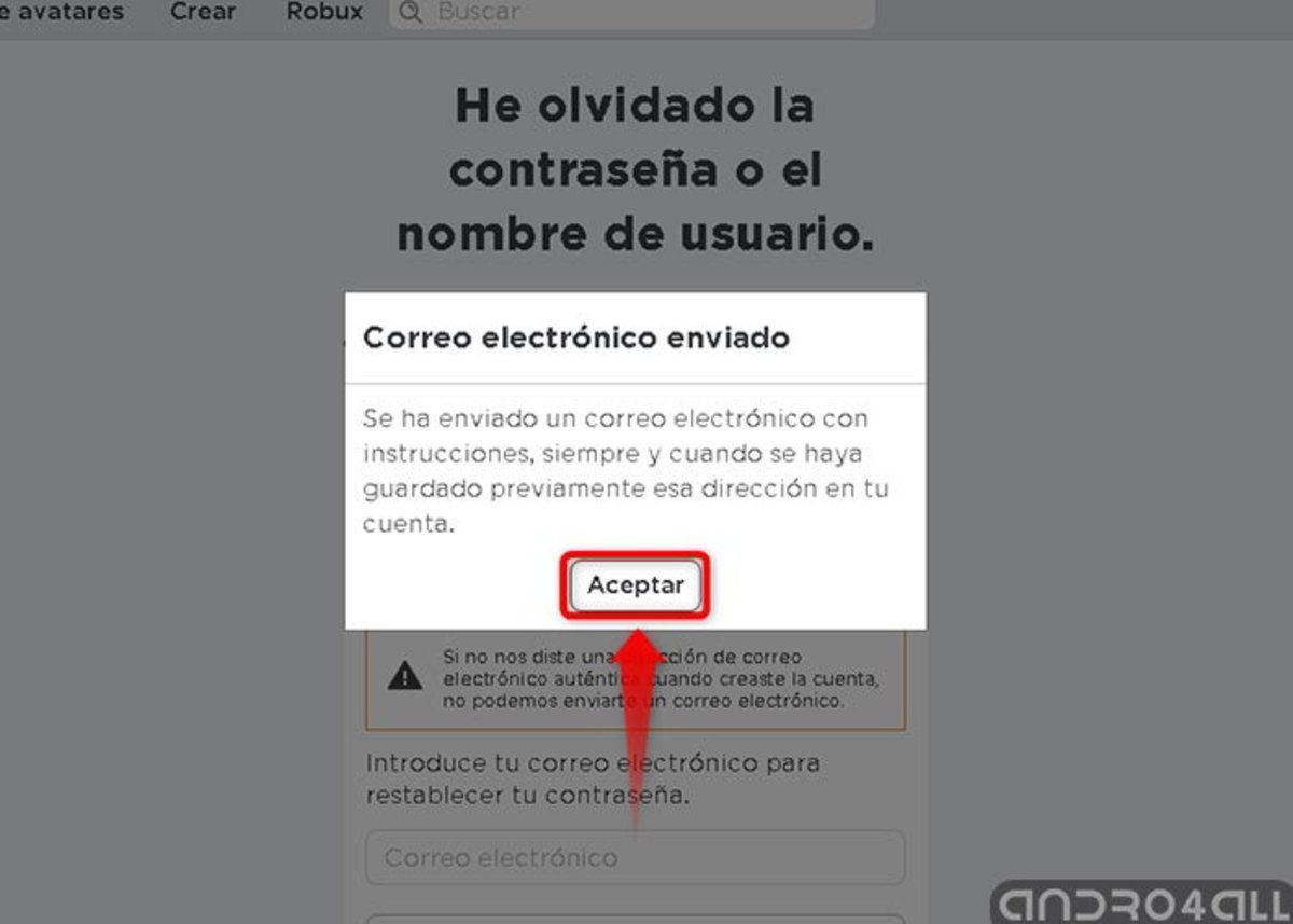 Olvide mi contraseña de Roblox-3
