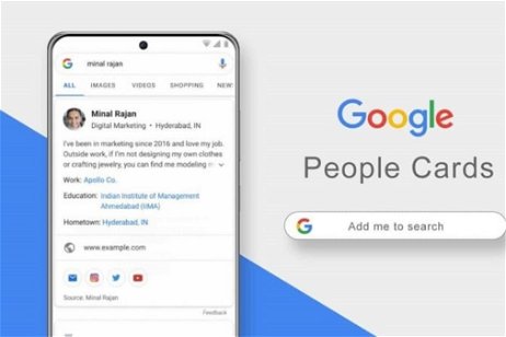 People Cards de Google: así podrás controlar cómo sales en Google