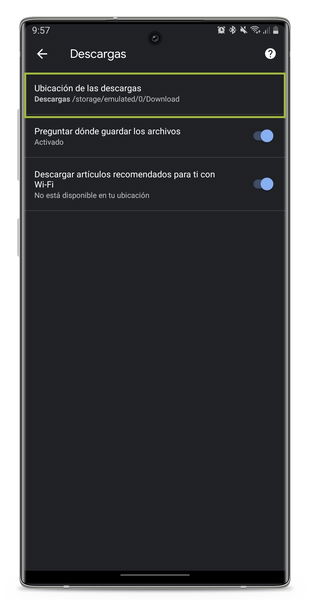 Cómo ajustar la configuración de las descargas en tu móvil Android