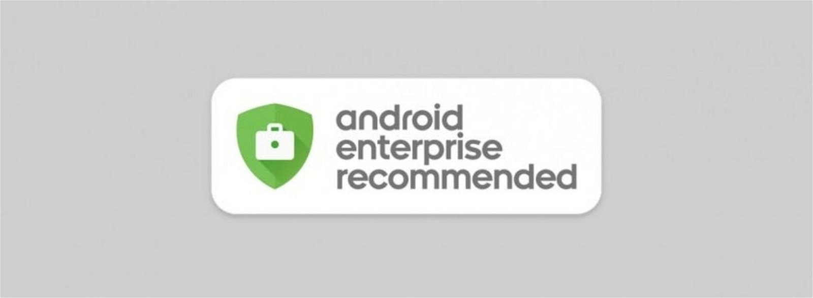 Sello Android Enterprise Recommended