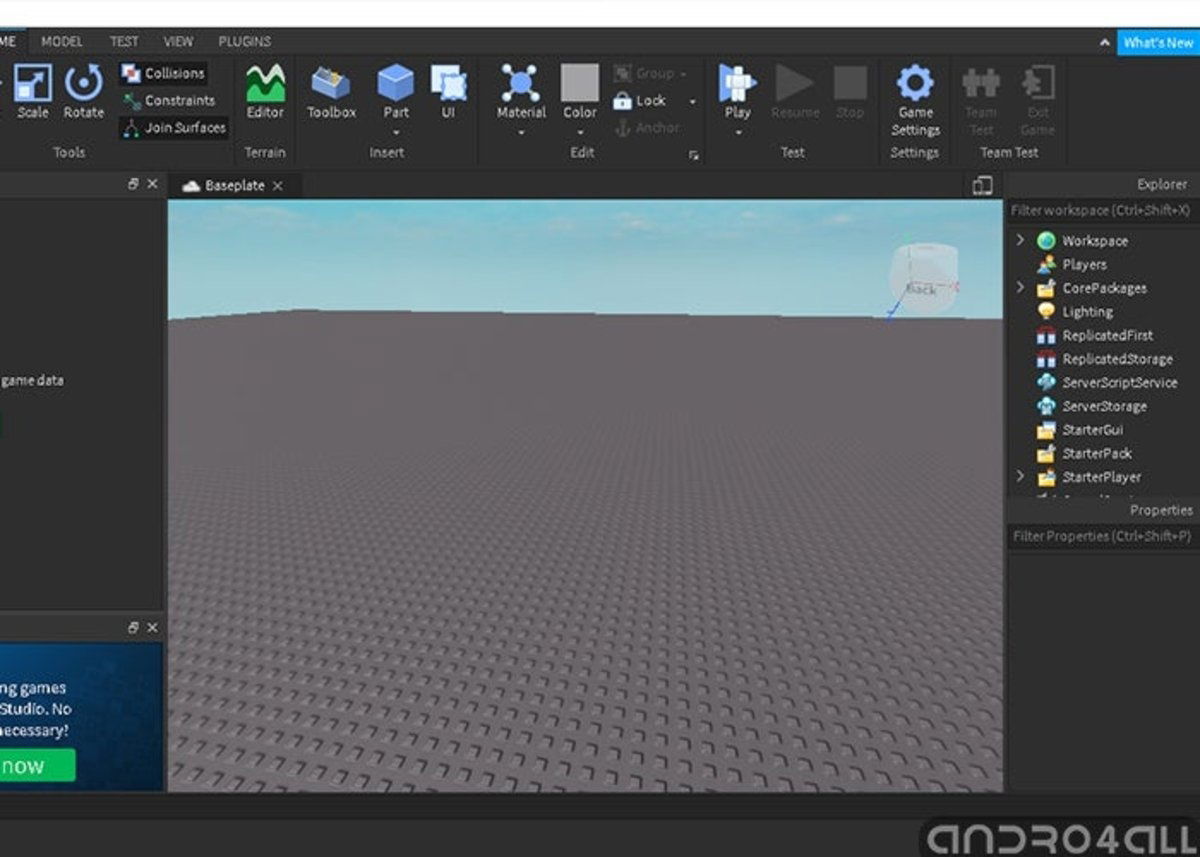 Como Hacer Una Pantalla De Inicio En Roblox Studio 2022 