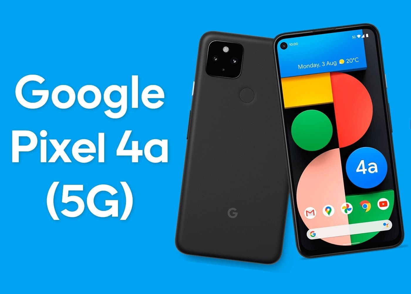 Google Pixel 4a 5G en color negro