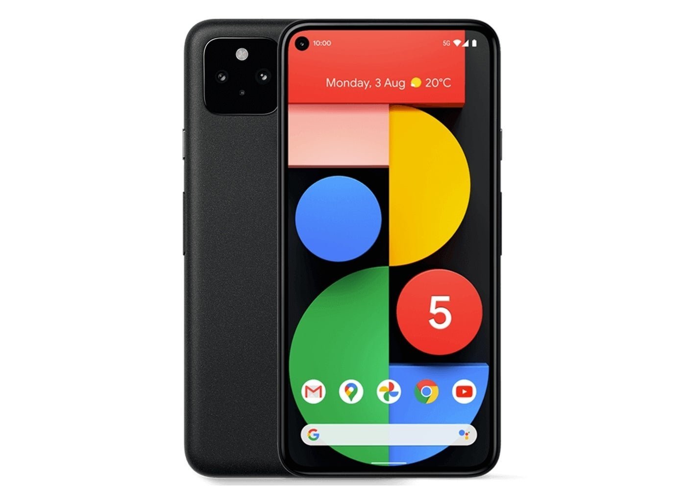 Google Pixel 5 en color negro