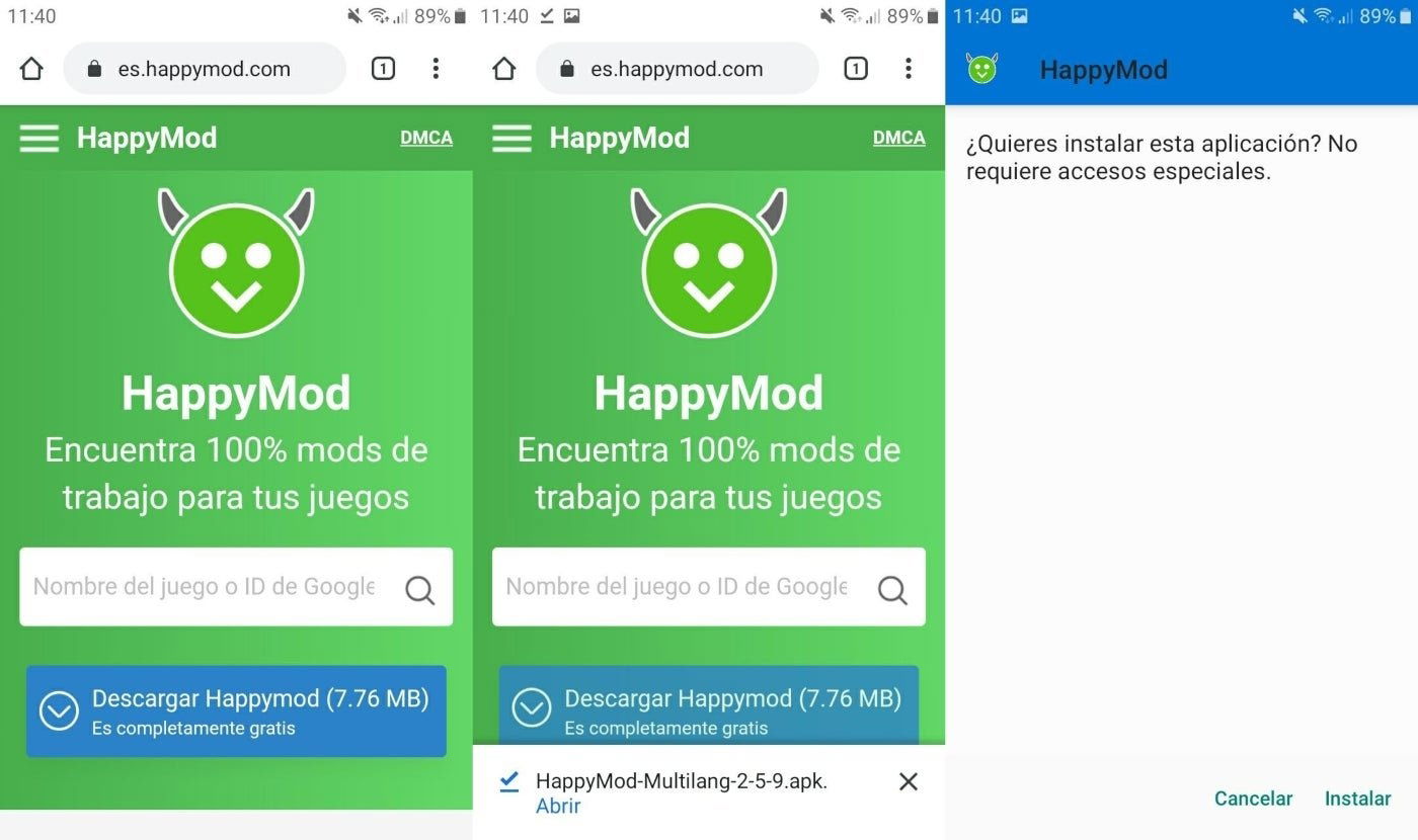 como ter robux de graça com happymod