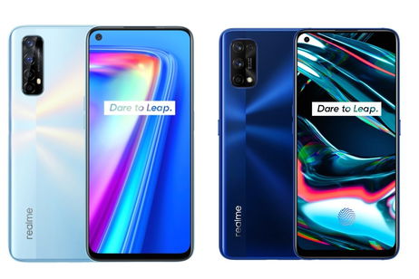 Los realme 7 y 7 Pro son oficiales con pantallas fluidas y grandes baterías Los realme 7 y 7 Pro son oficiales con pantallas fluidas y grandes baterías