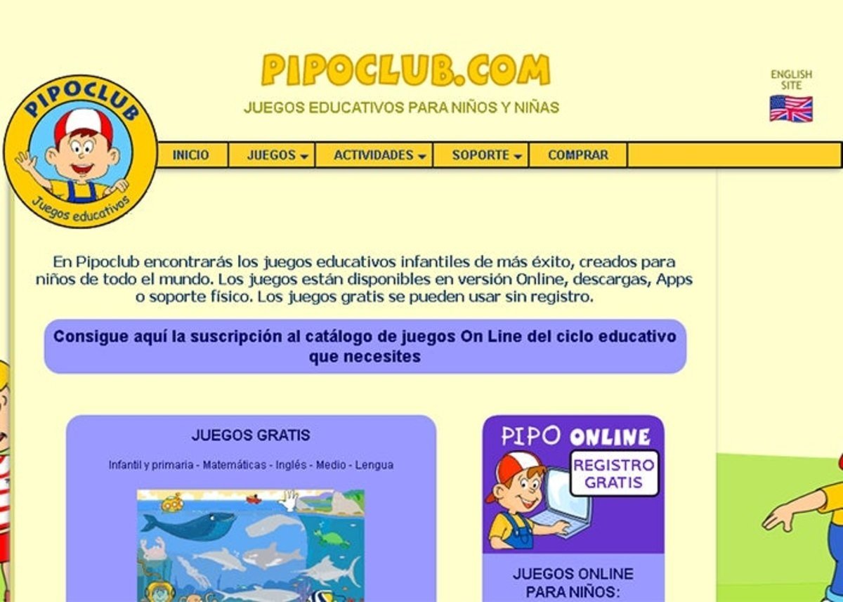 PipoClub para aprender a leer gratis