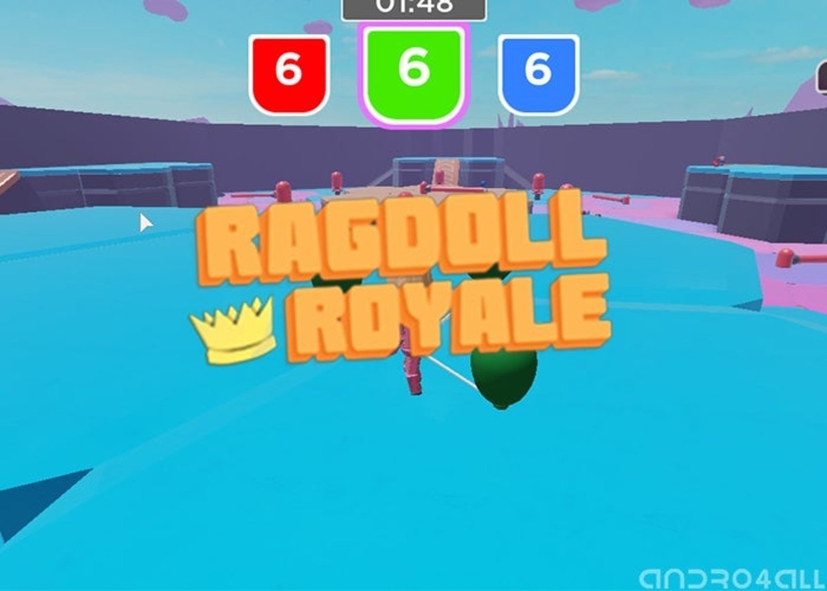 Ragdoll Royale el nuevo Fall Guys de Roblox