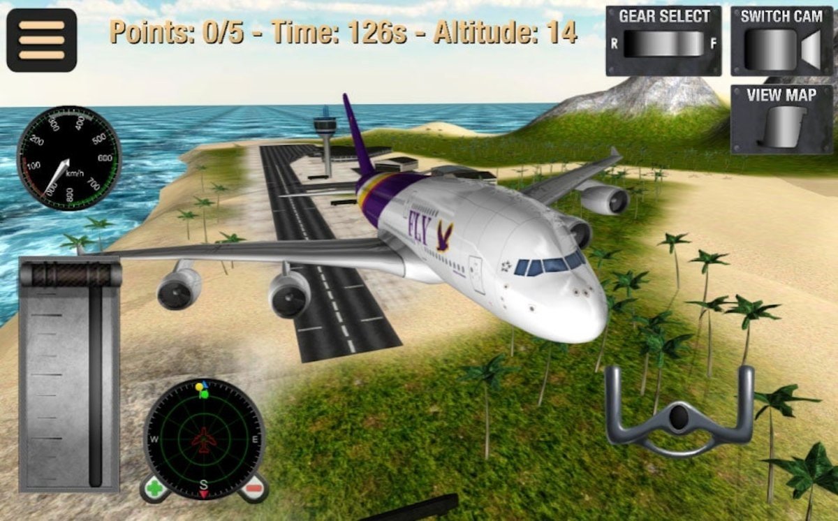 Simulador vuelo