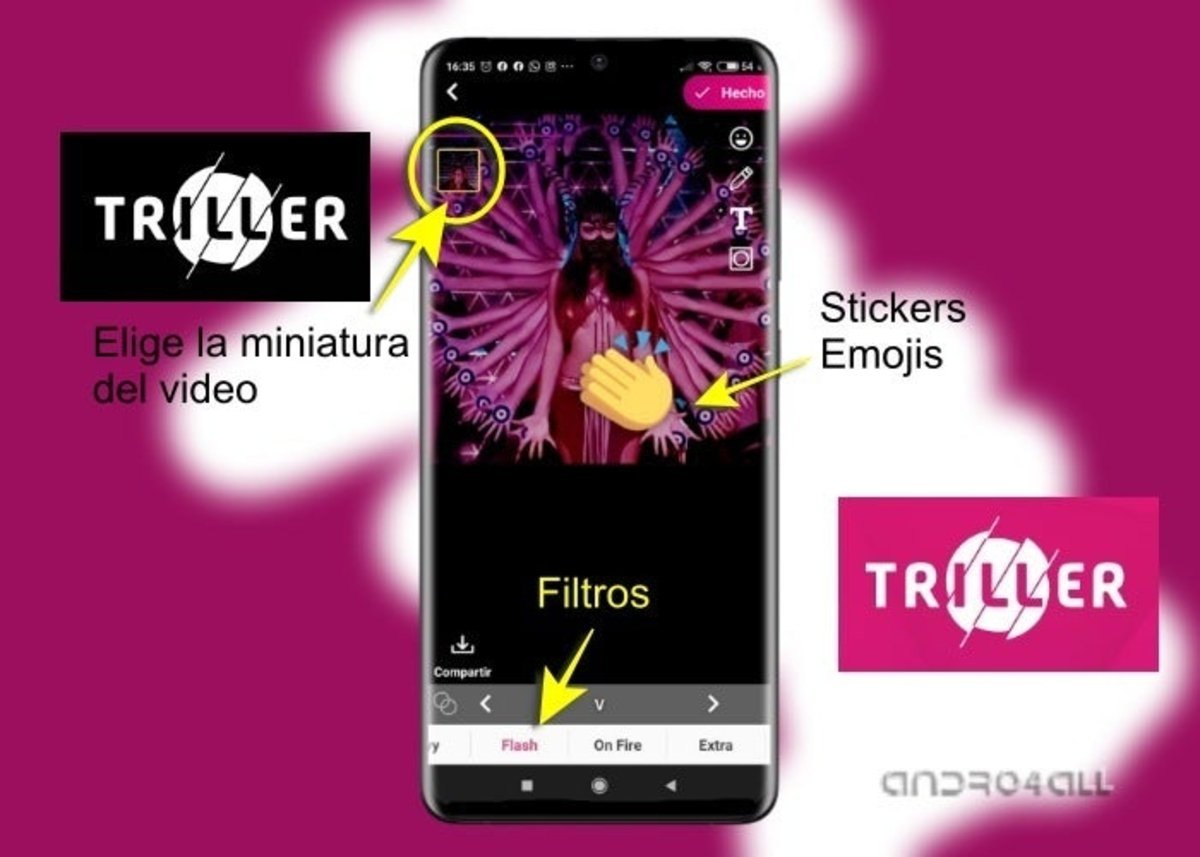 Los mejores filtros de Triller y cómo añadirlos