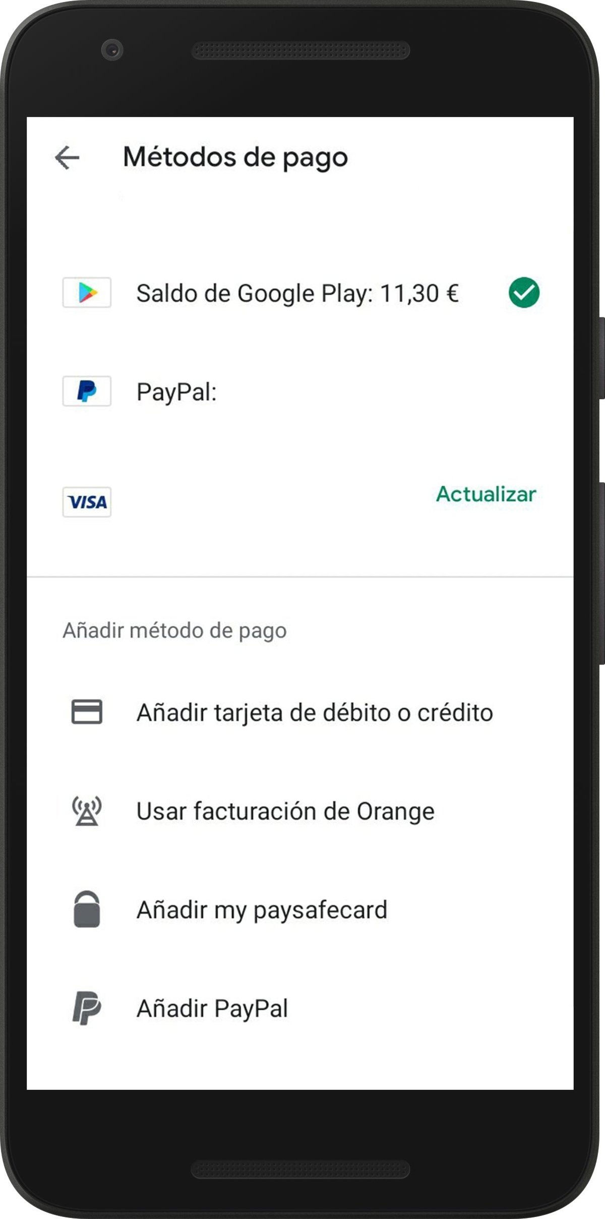 Pagar en amazon con deals google play