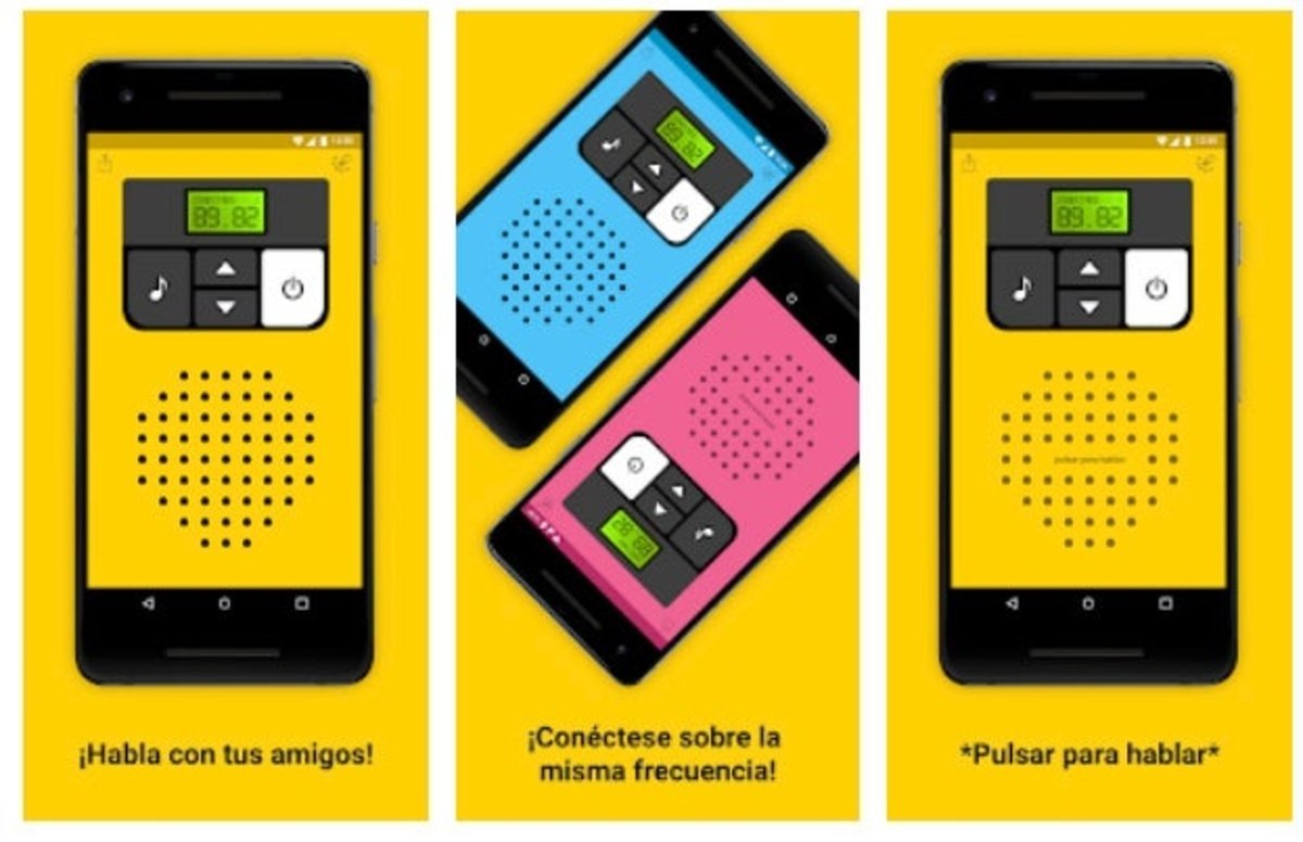 Jirafa progenie Fundación 7 mejores apps para convertir el móvil en un walkie-talkie (2023)