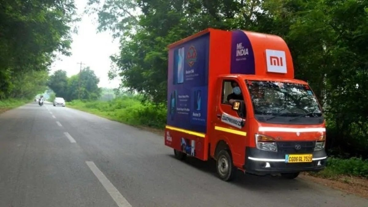 Mi Store On Wheels, la tienda motorizada de Xiaomi en India