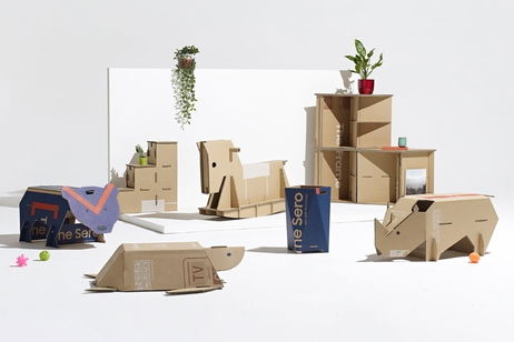 La última gran idea de Samsung es convertir las cajas de sus televisiones en animales La última gran idea de Samsung es convertir las cajas de sus televisiones en animales