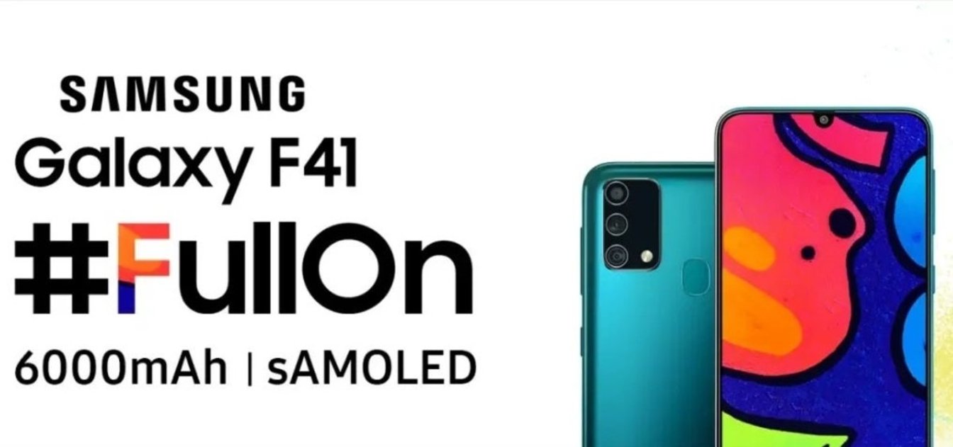 Samsung Galaxy F41, presentación