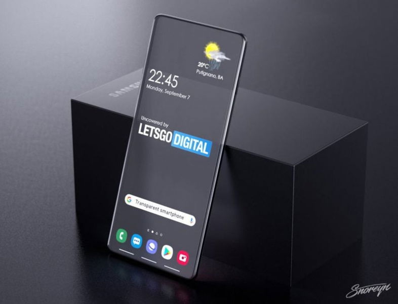 Samsung acaba de patentar el móvil transparente