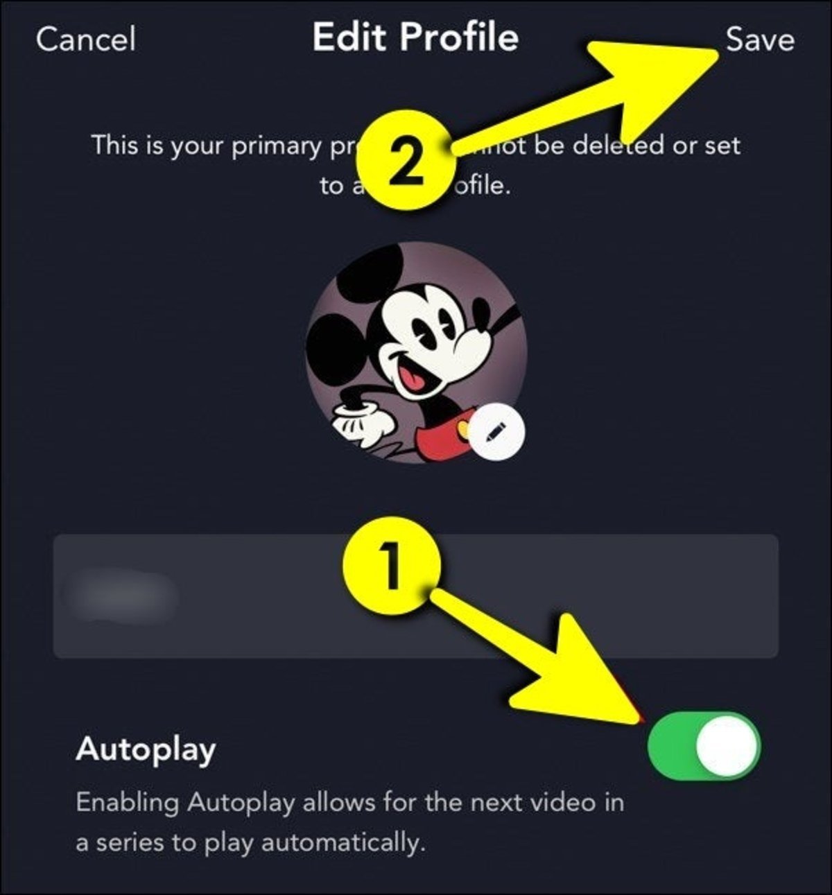 Cómo deshabilitar la auto reproducción y los vídeos de fondo en Disney+