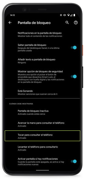 Cómo encender o apagar la pantalla de tu Android con dos toques