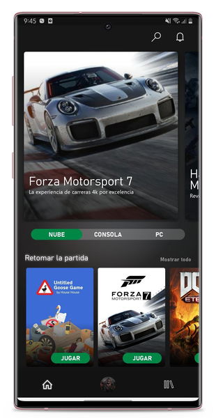 Probamos Microsoft Cloud Gaming en el Galaxy Note20 Ultra: ¿puede sustituir a tu Xbox?