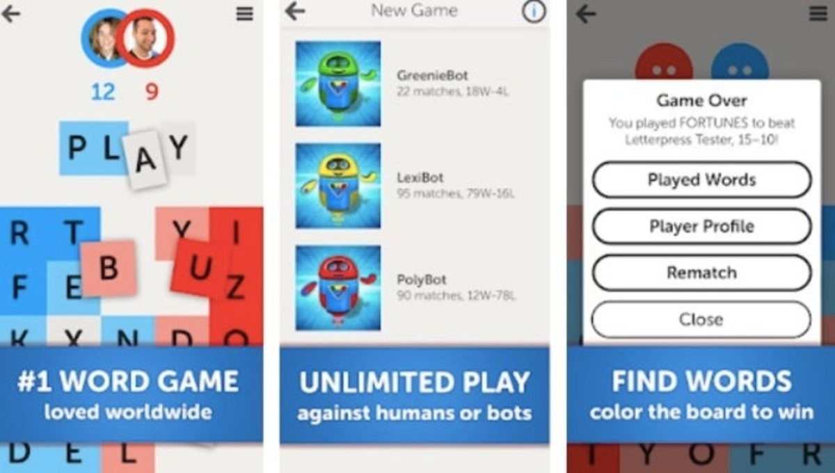 5 juegos gratuitos de formar palabras para Android