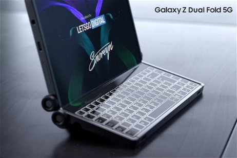 Galaxy Z Dual Fold: Samsung patenta un loco diseño plegable con doble bisagra