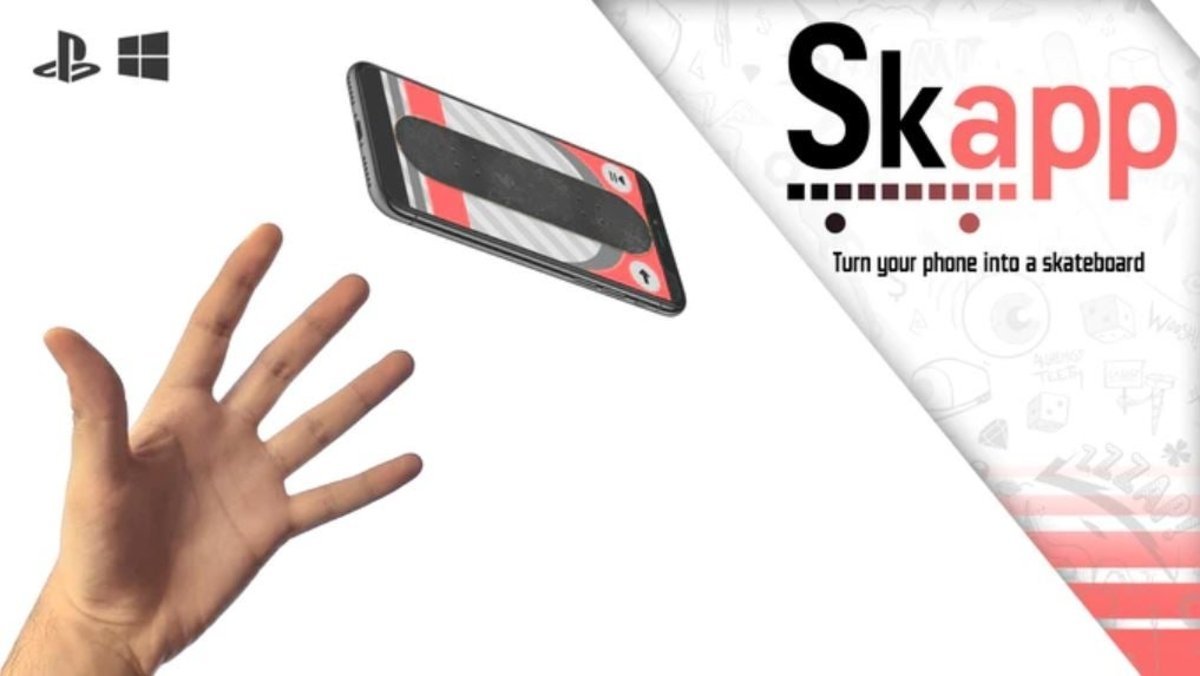 skapp app convertir smartphone en skate