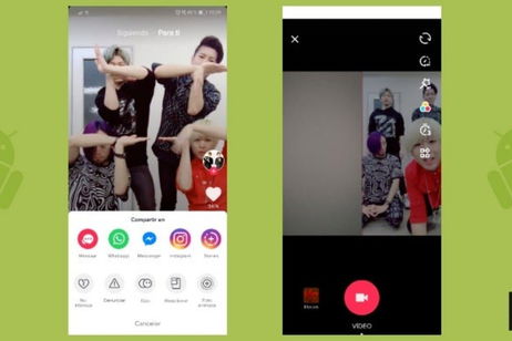 Cómo dividir la pantalla de TikTok con la opción Dúo