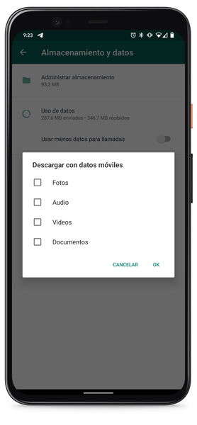 Cómo guardar las fotos de WhatsApp en la galería de tu móvil