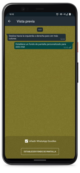 Cómo poner un fondo diferente a cada chat de WhatsApp