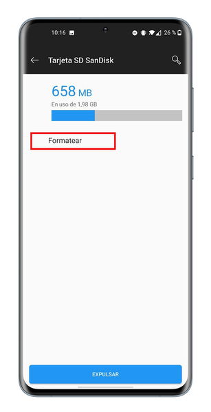 Así puedes formatear la tarjeta microSD de tu Android directamente desde el móvil