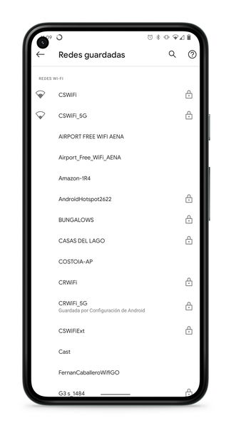 Cómo borrar redes WiFi guardadas en tu Android