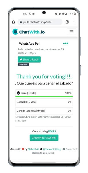 Cómo crear encuestas en WhatsApp y añadirlas a tus grupos