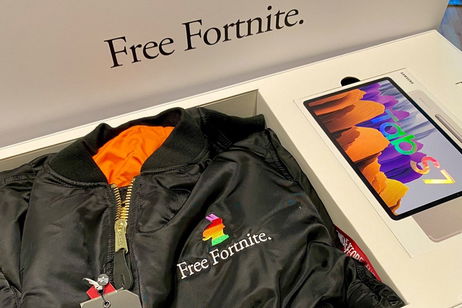 Samsung y Fortnite organizan un "trolleo" épico a Apple Samsung y Fortnite organizan un "trolleo" épico a Apple