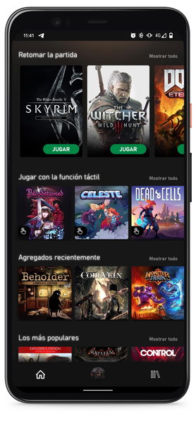 Cómo jugar a Skyrim (The Elder Scrolls V) en Android