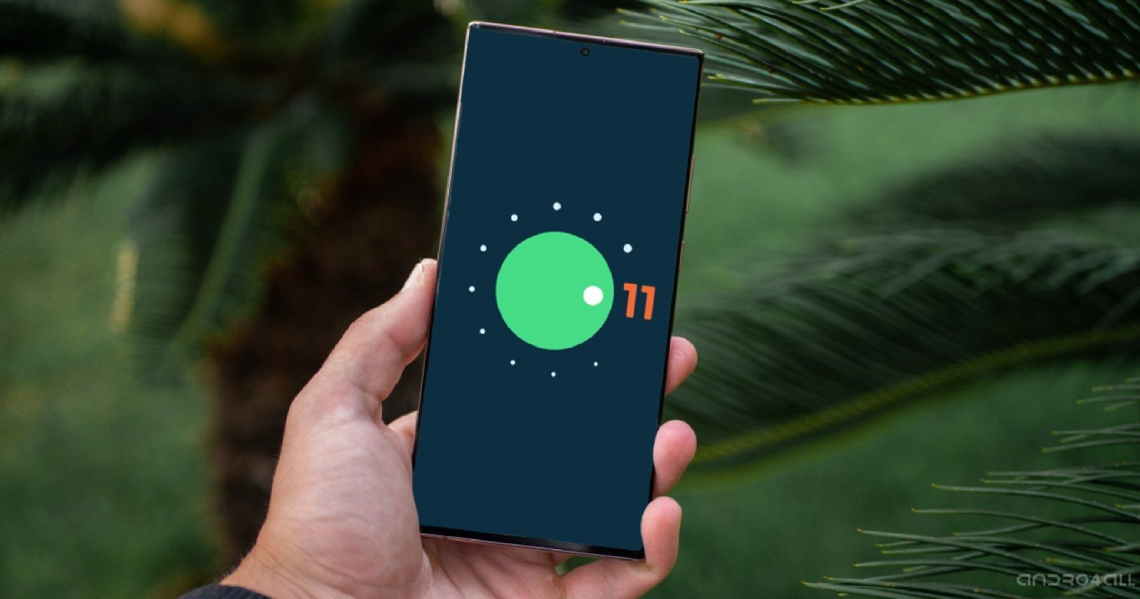 Movil Samsung con Android 11