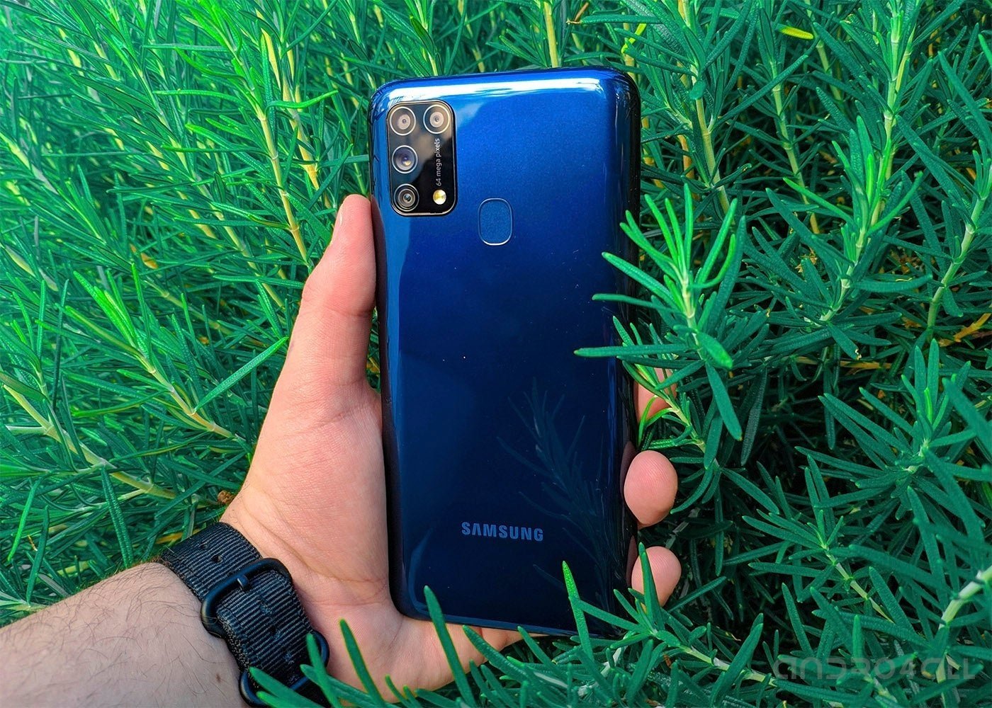 Samsung Galaxy M31 trasera