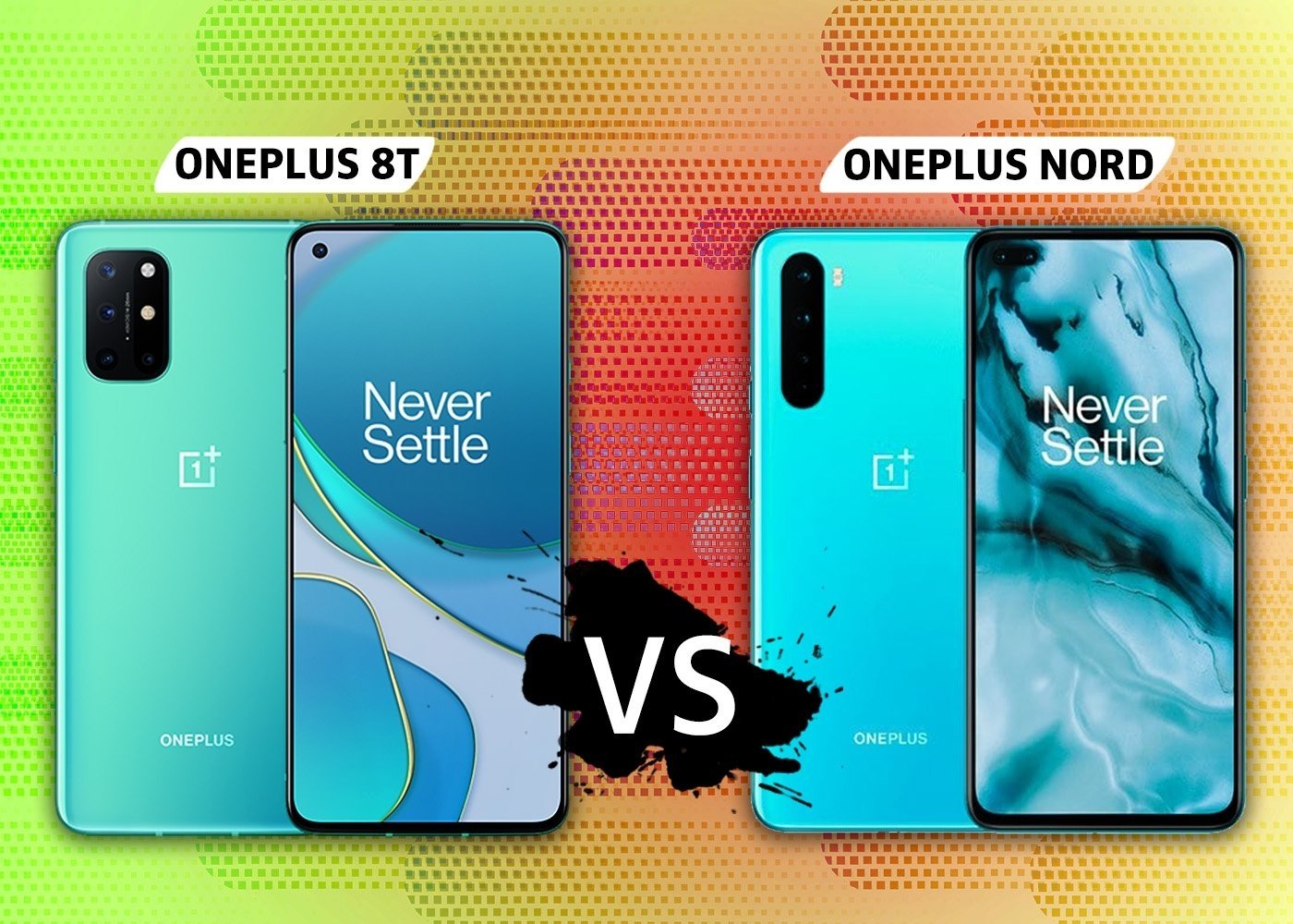 OnePlus 8T vs OnePlus Nord, comparativa