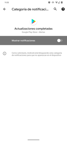 Cómo activar las notificaciones de actualizaciones de apps de la Play Store