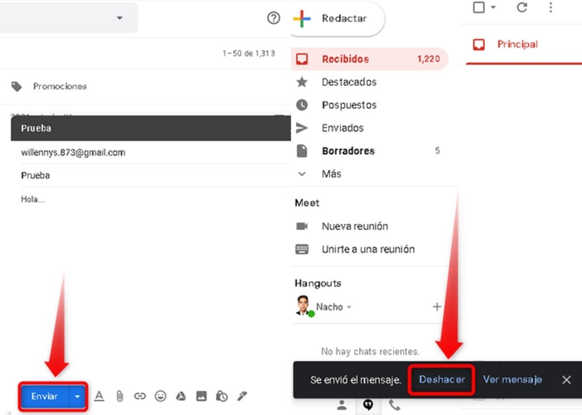 Gmail Cómo Cancelar El Envío De Un Correo Enviado 3889